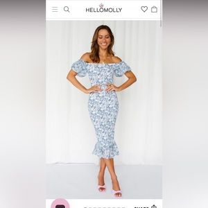 Hello Molly Blessings Midi. NWT. Size L.